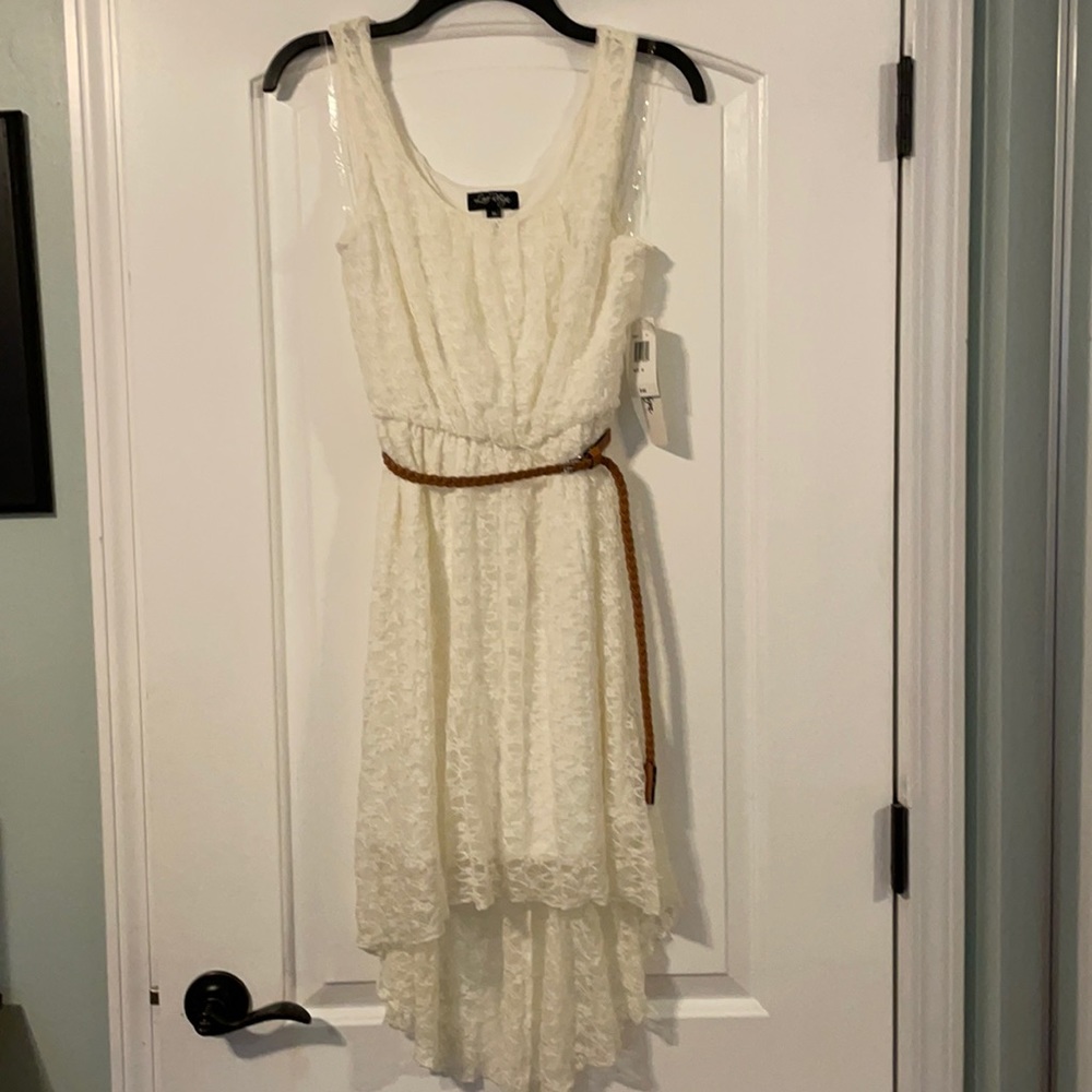 Ivory lace dress